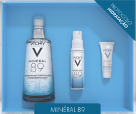 Vichy Coffret Minéral 89 50 ml Oferta Minéral 89 10 ml + Capital Soleil UV-Age Fluido c/cor 3 ml