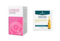 Estrofit Confort 30 cápsulas + Endocare 7 Ampolas com Desconto 25€
