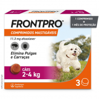 Frontpro 11 mg Ces 2-4 kg 3 Comprimidos Mastigveis