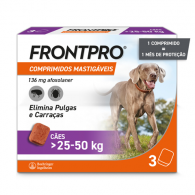 Frontpro 136 mg Ces 25-50 kg 3 Comprimidos Mastigveis
