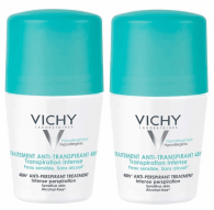 Vichy Desodorizante Roll-On Transpirao Intensa 50 ml Duo Preo Especial
