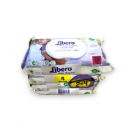 Libero Wet Wipes Toalhetes Higiene Beb 64 unidades 4 embalagens