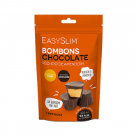 EasySlim Bombons Chocolate Recheio Amendoim 7 unidades