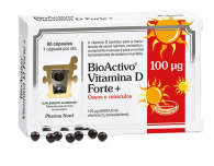 Bioactivo Vitamina D Forte + 80 cpsulas