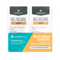Heliocare360 Fluido Mineral Tolerance SPF50 50 ml 2 unidades Preo Especial