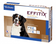 Effitix402/3600mg Pip Caes 40-60kg X4