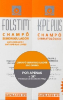 KPL Plus Champô Dermatológico Anticaspa e Antisseborreico 200 ml + Folstim Champô Seborregulador 200 ml com Desconto