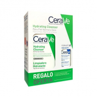 CeraVe Coffret Creme Hidratante Limpeza 473 ml oferta Loo Hidratante 88 ml + 2 amostras solares