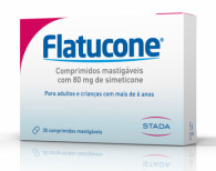 Flatucone 80 mg 30 comprimidos mastigveis