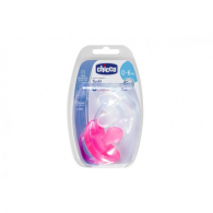 Chicco 2730110000  Physio Soft Girl Silicone 0-6m x 2