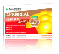 Arkoreal Geleia Real 500mg Ginseng 20 Ampolas Bebveis