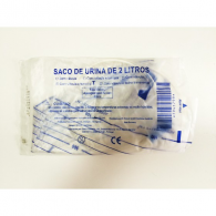 Colector Urina Saco 2 Litros Com Vlvula Torneira T