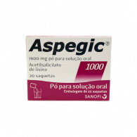 Aspegic 1000, 1800 mg 20 Saquetas P Soluo Oral