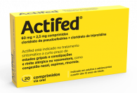 Actifed, 60/2,5 mg x 20 Comprimidos