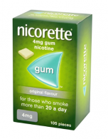 Nicorette 4 mg 105 gomas