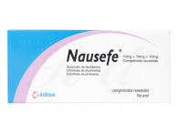 Nausefe 10/10/10 mg 60 comprimidos revestidos