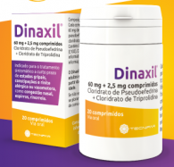 Dinaxil 60 mg + 2,5 mg 20 comprimidos