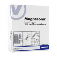 Magnesona 1500 mg/10 ml x 20 Ampolas Solução Oral