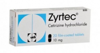 Zyrtec 10 mg x 20 Comprimidos Revestidos