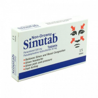 Sinutab II 500/30 mg x 20 Comprimidos