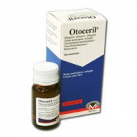 Otoceril 50 mg/ml + 20 mg/ml + 20 mg/ml Frasco 10 ml Gotas Auriculares
