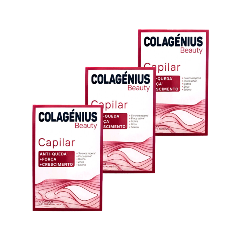Colagénius Beauty Capilar 3x30Cápsulas -50%desc